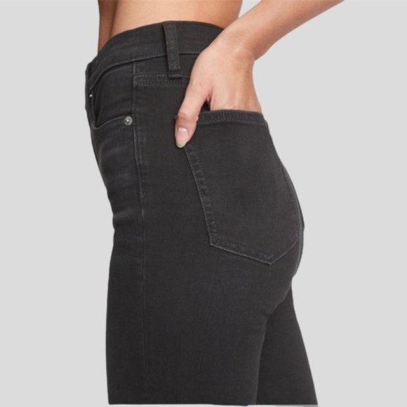 GARAGE Retro High Rise Distressed Jegging - Picture 8 of 9